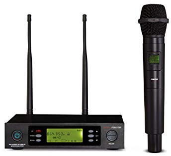 FONESTAR Micrófono inalámbrico de Mano UHF MSH-887-512