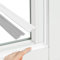 flintronic Dichtung für Fenster, 6M Dichtungsband für Türen Selbstklebend, Abdichtung Fenster Zugluft, Abdichtband Fenster Abdichten, Fenster Zugluftstopper, Schaumstoffband, Fensterdichtungen (Weiß)