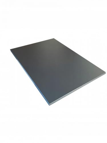 AKKE Plateau De Table pour Table À Manger Cuisine Ou Bureau Rectangulaire Planche De Meuble Anthracite 120x60 cm
