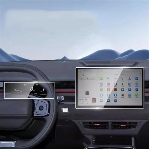 Láminas Protectoras de Pantalla para Jetour Dash 2022 2023, película Protectora de Vidrio Templado de 12,8 Pulgadas para la Pantalla Central y el Tablero de Instrumentos