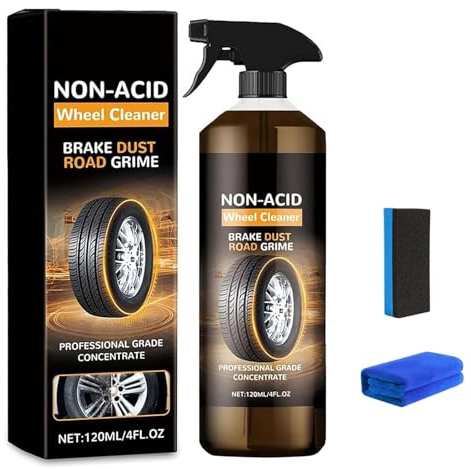 Wheelblaze Felgenreiniger, Wheelblaze Wheel Cleaner, Vielseitiger Und Leistungsstarker Rostumwandler, Stark Gegen Bremsstaub & Flugrost, Effizienten Auto Felgenpflege, Langanhaltender Schutz (1)
