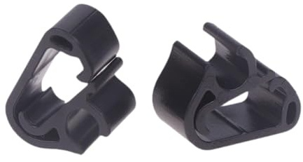 Ysyqkn 2 Clips de Fixation pour Tuyau Glace, Support pour Bras D'essuie-Glace et Tuyau de Pulvérisation