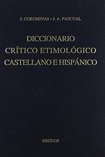 Diccionario crítico etimológico castellano e hispánico 3 (G-MA): 043