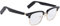 Smart Glasses Drahtlose Bluetooth-Brille, Open Ear Musikbrille Zum Telefonieren Hören von Musik Drahtlose Audio-Sonnenbrille Verbinden Sie Mobiltelefone und Tablets