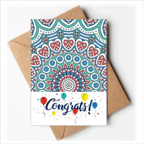 Drucken Wiederholen Tuch Blau Bunte Herat Kunst Hochzeit Karten Glückwünsche Gruß Umschläge