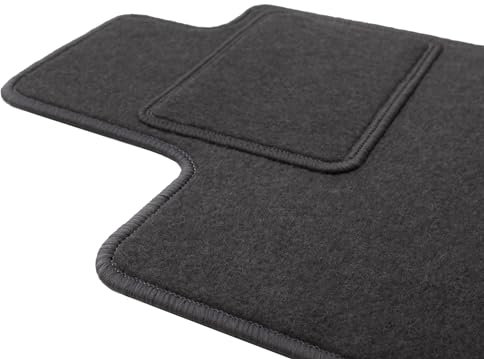 Wielganizator Automatte – Passend für Honda Jazz II Schrägheck 2002-2007 – Velours – Autozubehör - Praktische Fußmatte Auto – 1-teilig - Graphit