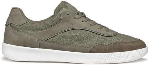 Geox U RIETI A, Scarpe da Ginnastica Uomo, Sage, 40 EU