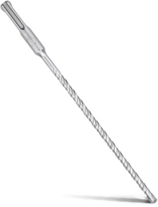 MOXPIFY - Punta per trapano da calcestruzzo, attacco SDS Plus, 6 x 210 mm, con 4 taglienti in metallo duro e doppia elica, per calcestruzzo, pietra, pietra naturale