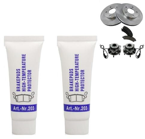 2pcs Silicone Grease,Brake Grease,Brake Caliper Gre-Ase,Gre-Ase,Waterproof And Durable,Clear Eliminats Squeaking,Against Galling,Suitable For Cars,Bolts,Pads,Valves,Ships,O-Rings,Gears