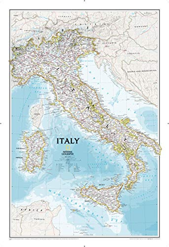 National Geographic Map Italy, Planokarte: Reference Maps (National Geographic Reference Map)