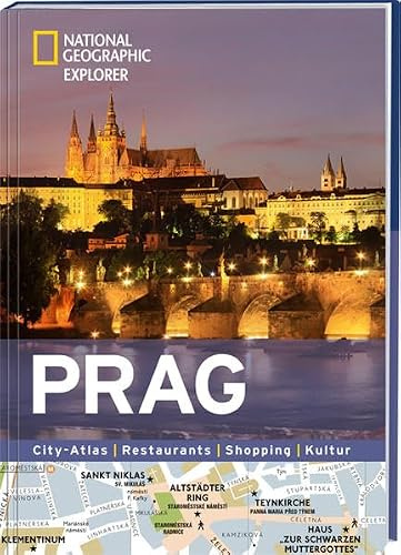 Prag: City-Atlas, Restaurants, Shopping, Kultur (National Geographic Explorer)
