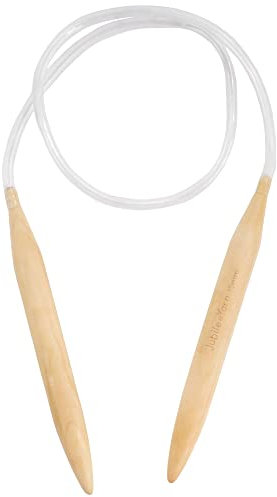 BambooMN JubileeYarn Jumbo Large Bamboo Circular Knitting Needles - US 19 (15mm) - 30