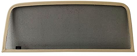 PureWind Windschott kompatibel mit Triumph TR4 (IRS) TR5 (250) TR6 Baujahr 1961-1976 (Beige) – Windschott Universal mit Anbaumaterial inkl. Tasche