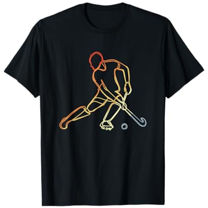 Vintage Hockey sobre hierba Guy Sketch Boys Camiseta