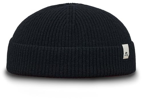 Sterkowski Duke Strickmütze | Merinowolle und Kaschmir Beanie für Herren und Damen | Warm Merino Dockermütze