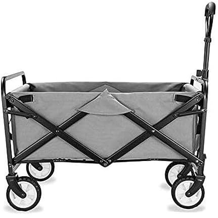 CRBUDY Wagenwagen Gartenwagen Faltbarer Wagen Klappwagen Wagen Mehrzweckwagen Outdoor-Gartenanhänger Transportwagen Für Camping Einkaufen Garten Strandwagen Einkaufswagen (C)