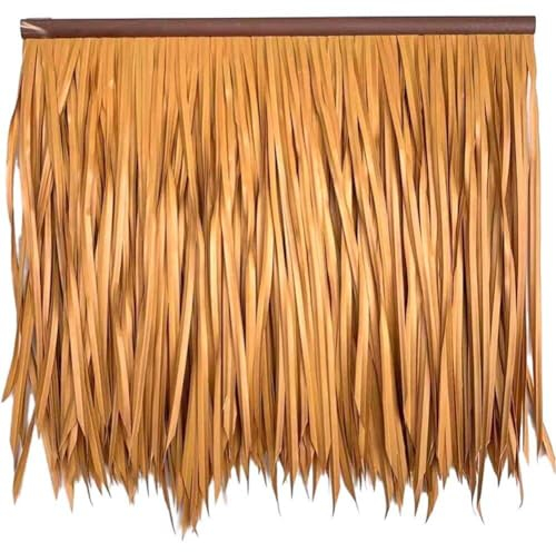 Glixoft Techo De Paja, Simulación De Paja Falsa, Techo Artificial, Rollo De Paja De Palma, Adorno De Techo De Pabellón O Valla De Patio De Jardín