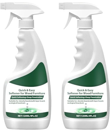 Agente suavizante de muebles de madera, ablandamiento rápido y penetración profunda, suavizante de muebles de madera, 120 ml/botella