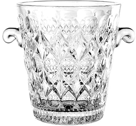 KFGISD, Wein-Eiskübel for Bar, Glas-Eiskübel, Wein-Eiskübel, Haushalts-Sektkübel mit Eisclip ，Eiskübel
