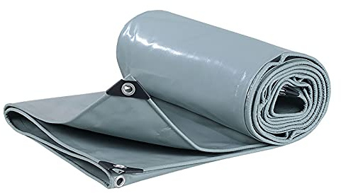 Tarpaulin Waterproof, Waterproof Tarpaulin Ground Sheet Cover Camping Tarp Multipupose Cover, for Garden Furniture, Hutch, Trampoline, Wood, Car, Camping or Gardening