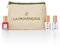 La Provençale Maquillage - Rituel Vernis Solaire - Kit 3 Vernis à Ongles - 1 Base & Fixateur, 2 Vernis Longue Tenue - Enrichi en Huile d'Olive AOP Provence - Teintes : Rouge Ramatuelle & Rose Orgeat