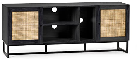 Julian Bowen Padstow Tv Unit - Black Units