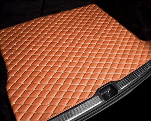 Car Kofferraummatte Kofferraummatten Für Cupra Für Formentor 2020 2021 2022 2023 Wasserdichtes Zubehörfach Automatten Teppichschlamm Carro Kofferraummatten (Color : Marrone)