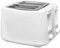 Quest 4 Slice Toaster with Wide Slots / 7 Browning Levels/Reheat & Defrost/Crumb Tray & Cord Storage / 1500W (White)