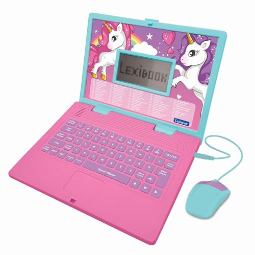 Lexibook, Unicorn Ordinateur Éducatif Enfant, JC598UNIi1LXB
