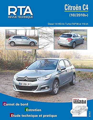 E.T.A.I - Revue Technique Automobile B759 - CITROEN C4 II - 2010 à 2015 - Diesel