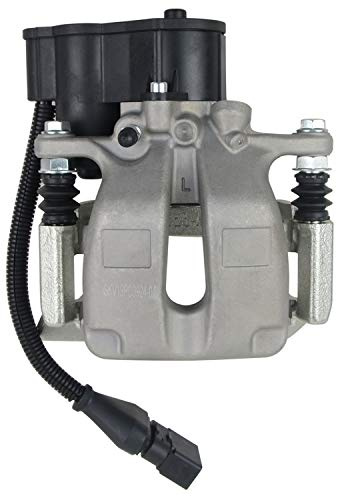 Flynsu Rear Left Electronic Parking Brake Caliper W/Actuator Replacement for 2004-2010 Audi A8 S8 Part# 4E0615403A 4E0615403B 4E0615403C