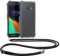 kwmobile Necklace Case kompatibel mit Samsung Galaxy Xcover 4 / 4S Hülle - Silikon Cover mit Handykette - Band Handyhülle Transparent