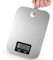 Bilancia da cucina digitale 5Kg/1g Cucina in acciaio inossidabile Facile da caricare e leggere Bilance for alimenti ad alta precisione con gancio a parete
