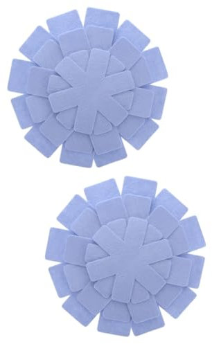 Amosfun 12piezas Protector De Sartenes Antideslizante Fieltro Aislante para Cocinas Previene Rayones y Calor para Utensilios De Cocina De