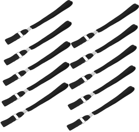 VANZACK 10pièces Dragonne Élastique pour Canne Sangle Anti-Perte pour De Marche Extensibles Et Résistantes Accessoires pour Canne Et Béquille