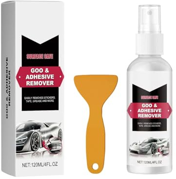 DEKKRYNFV 4oz Multipurpose Remover Without Traces Quickly Remove Adhesive Attachment Car Adhesive Remover With Scraper Solvent
