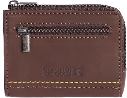 Coronel Tapioca - Carteras Casuales de Piel con Monedero y Tarjetero - Carteras de Gran Capacidad para Hombre