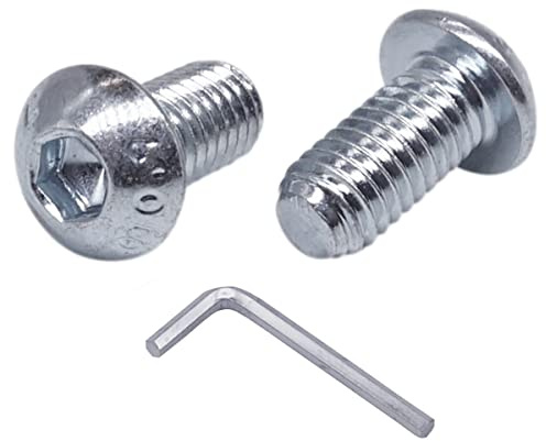 (50 Stück) ISO 7380 Innensechskantschrauben M6 x 12 mm Maschinenschraube Innensechskant Zylinderschrauben (50, M6 x 12 mm)