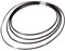 4 Stück Lederband Kette Lederkette Herren Damen lederkette mit Verschluss Lederhalsband Männer Halsketten für Männer Halskette Kunstleder Frauen Geflochten Schwarz Halskette Kautschuk Halsband Leder
