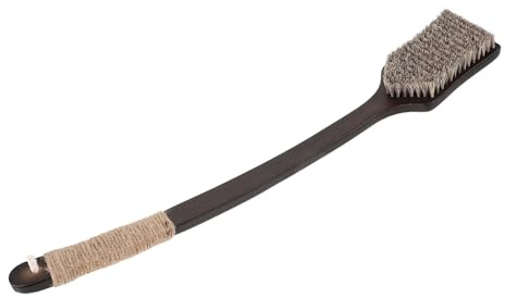 BAZEITFLOW Ryggborste För Kroppsskrubb Med Bambuhandtag Tillbaka Skrubber Badrumskrubberborste Kroppsskrubber