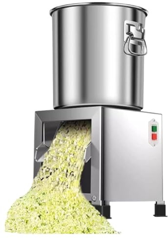 BEESOM Commercial Food Processor/Procesadora Verduras Comercial 1800 W,Rallador Y Triturador Verduras Profesional, Producción 50-120 Kg/H para Pollos,Patos,Cerdos Y Aves Corral
