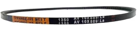 1pc Raw Edge Cogged V Belt Type AV 10X Drive Rubber Toothed Conveyor Belts Transport Strap 1020mm-1265mm(La 1060mm) (La 1118mm,1pc)