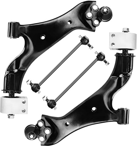 Front Suspension Lower Control Arms with Ball Joint Kit for Chevrolet Equinox & for GMC Terrain 2010 2011 2012 2013 2014 2015 2016 2017, 4PCS