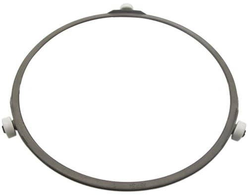 Anneau de plateau tournant pour micro-ondes Accessoires pour micro-ondes Anneau de rouleau en plastique pour micro-ondes adapté à la plaque tournante de 12,4 pouces Spinner universel de plateau