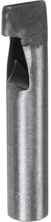 QUARKZMAN 23x4 mm Lochstanzer für Leder, Oval Locheisen für Bohrer, Lochstanze Einzelstanze für Gürtel Uhrenarmbänd Papier Dicke Stoffe Lederarbeiten Riemen