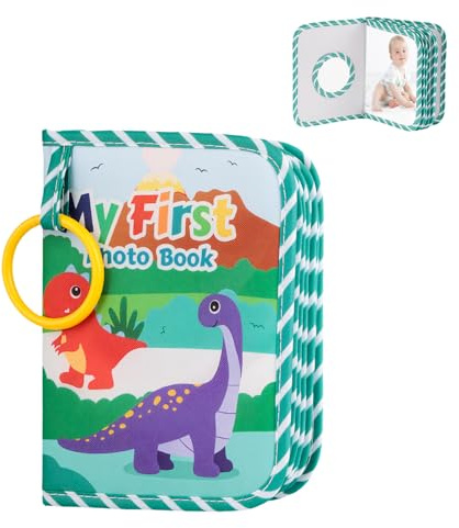 Álbum de fotos para bebé, fotos suaves de bebé, primer álbum, libro de recuerdos desde el nacimiento, regalo para recién nacidos, recuerdo personalizado para bebés, captura recuerdos preciosos