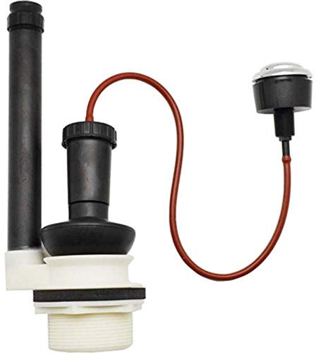 Tremolada Meccanismo plastica a Pulsante Cromo per Cassette di Scarico, Multicolore, Standard