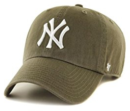 '47 Brand RGW17GWS Clean Up Strapback NY Yankees Olive