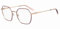 Brillen MOSCHINO LOVE MOL614 S45 PINK GOLD 52/19/140 Damen
