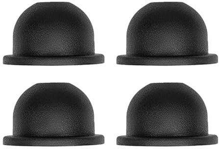 MagiDeal Borchie per piedini per bagagli da 4 pezzi, piedini laterali per valigia durevoli per trolley, accessori per borse, nero, Stile D
